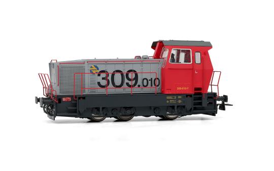 Electrotren Diesellok 309, rot/grau,RENFE Ep. V HE2014 