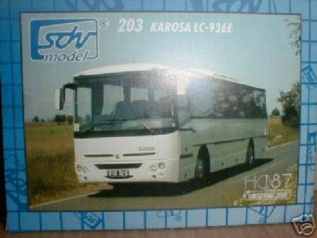 SDV Bus Bausatz Überlandbus Karosa LC-936E weiss 