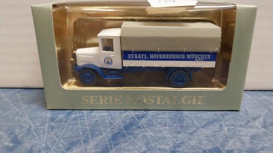 Roskopf MB L5 Pritschen-LKW1928 Staatl.Hofbräuhaus München 