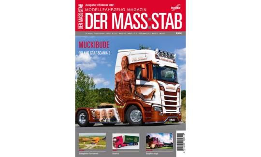 Herpa Der MASSTAB Das Modellfahrzeug-Magazin 1/2021 209519 