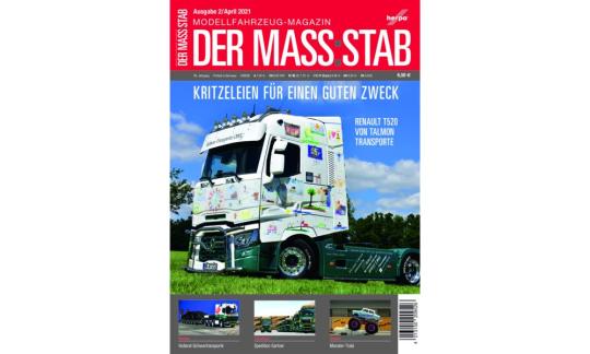 Herpa Der MASSTAB Das Modellfahrzeug-Magazin 2/2021 
