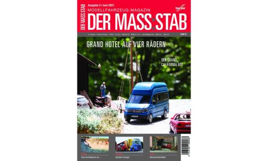 Herpa Der MASSTAB Das Modellfahrzeug-Magazin 3/2021 209533 