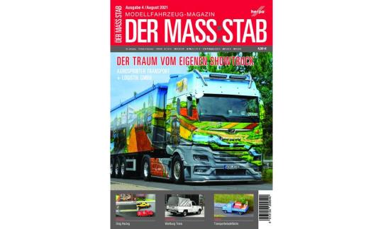 Herpa Der MASSTAB Das Modellfahrzeug-Magazin 4/2021 209540 