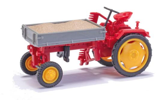Busch Traktor RS09  m. Kiesladung 