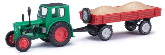 Busch Mehlhose Traktor Pionier RS01, Kies H0 210006422 