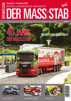 Herpa Der MASSTAB Das Modellfahrzeug-Magazin 6/2022 210010 