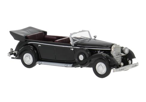 Brekina PKW Mercedes-Benz 770K offen, schwarz 21058 