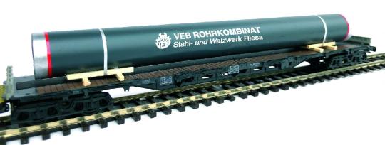 LOEWE Ladegut Pipeline-Großröhre VEB Schw. Pumpe / HO, 200 m 