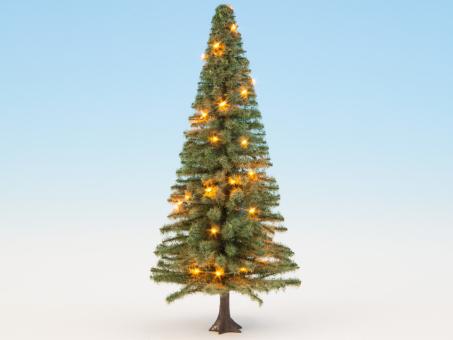 NOCH Beleuchteter Weihnachtsbaum grün 30 LEDs 12cm 22131 