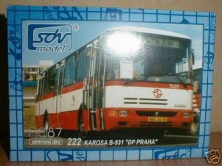 SDV Bus Bausatz Stadtbus Karosa B-931 DP Praha 