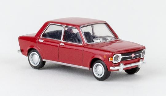 Brekina PKW Fiat 128 rosso corso  22525 