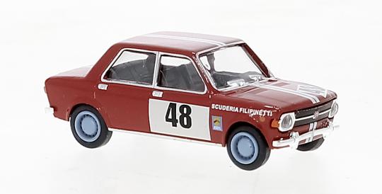 Brekina PKW Fiat 128 der Scuderia Filipinetti 48 (CH) 22542 