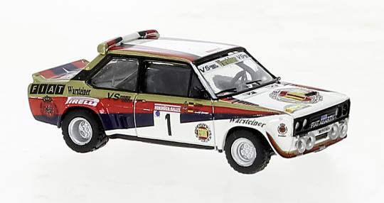 Brekina PKW Fiat 131 Abarth Warsteiner von Walter Röhrl, Hun 