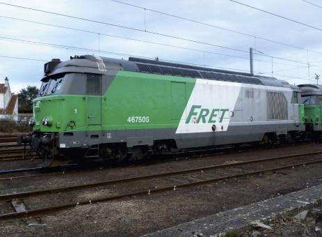 Jouef Diesellokomotive BB 467505 SNCF, FRET-Farbgebung, Ep. 