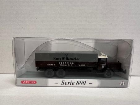 Wiking LKW MB L 10000 Pritschen-LKW Harry W.Hamacher 