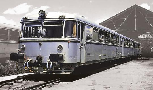 Arnold Schienenbus 2-tlg, creme-braun,RENFE Ep. IV 