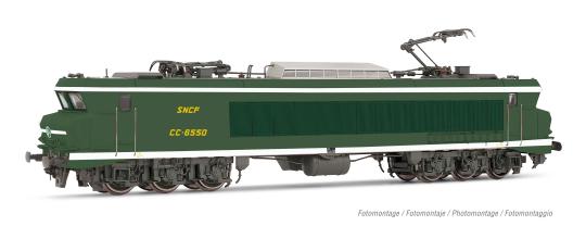 Jouef E-Lok CC 6550 SNCF grau/gelb Lack., Epoche IV HJ2371 