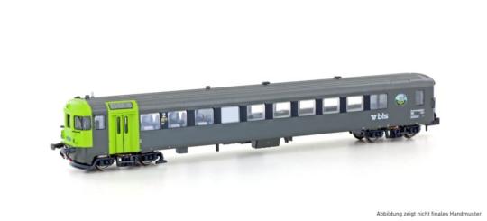 Hobbytrain Autoverlad-Steuerwagen BDt BLS, Ep.V-VI, 100 Jahr 