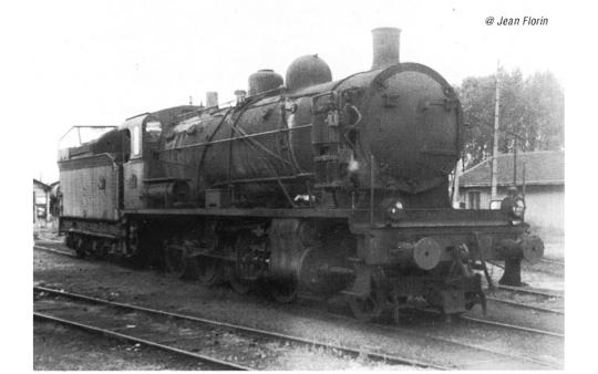 Jouef Dampflok 140 C 70, schwarz, SNCF, Ep. III 