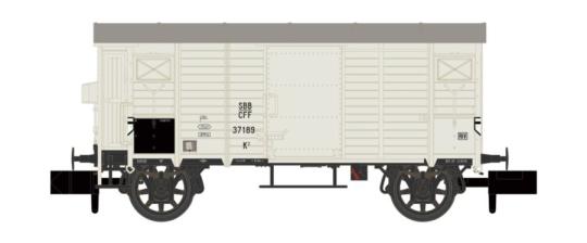 Hobbytrain Gedeckter Güterwagen K2 SBB, Ep.III 