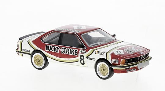 Brekina PKW BMW 635 CSi Lucky strike! 