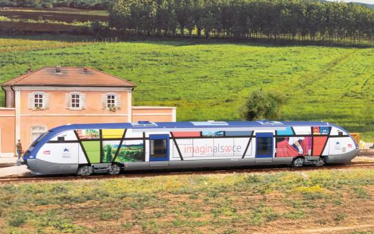 Jouef Dieseltriebwagen  X 73500 SNCF, Imaginalsace, Ep. VI HJ2436 