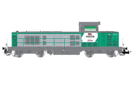 Jouef Diesellok BB 66400, grün,INFRA  Epoche VI 