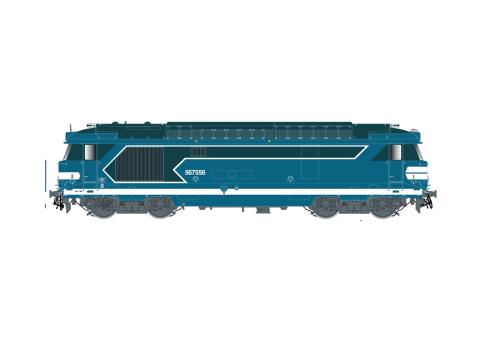 Jouef Diesellok BB 567556 blau,SNCF Ep. V 