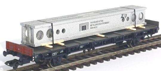 Loewe Ladegut System-Hallenträger VEB NIESKY  / HO, 130 mm 2461 
