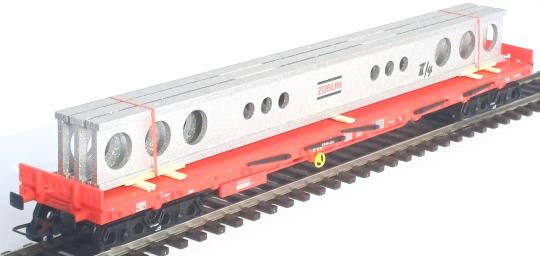Loewe Ladegut System-Hallenträger ZÜBLIN / HO, 200 mm 2464 