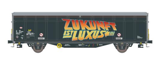 Hobbytrain N Schiebewandwagen Hbbillns SBB, Ep.VI, Graffiti- 