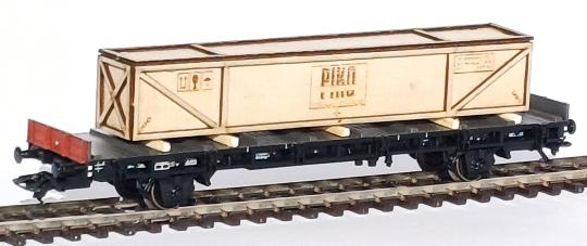 Loewe Ladegut Überseekiste P I K O, Ep. III-IV / HO, 120 mm 2467 
