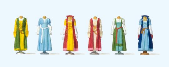 Preiser Mittelalterliche Kleidung auf Ständer 