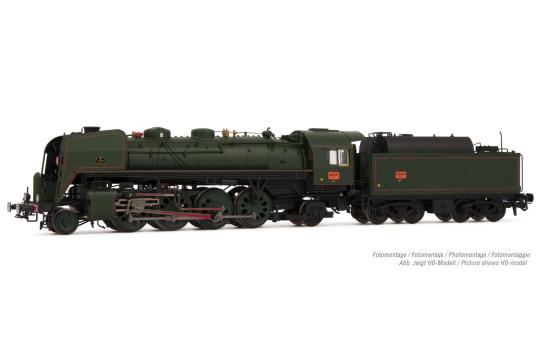 Arnold Dampflok 141 R 1187, boxpok, grün, gr.Öltender, SNCF, 