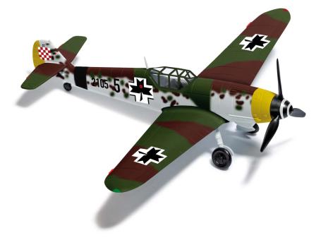 Busch Flugz.Bf 109 G Kroatien H0 25019 