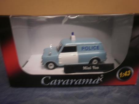 Cararama 1:43 Mini Van GB Police 