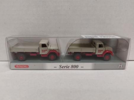 Wiking LKW Magirus Mercur+Eckhauber Wimo Bau 