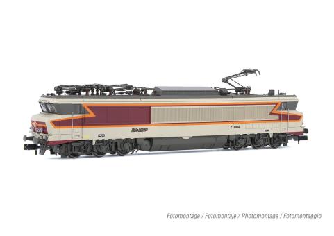 Arnold E-Lok CC 21004 grau/rot Nudell. SNCF Ep.IV/V HN2586 