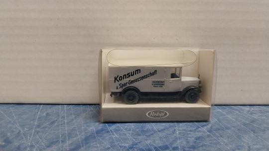 Roskopf MB L 2/1930 Kasten Konsum Genossenschaft 