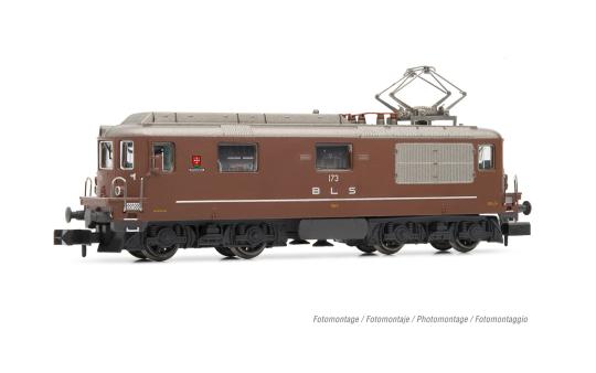 Arnold elektrische Mehrzwecklokomotive Re 4/4 173 Lötschental BLS, braun, Ep. IV 