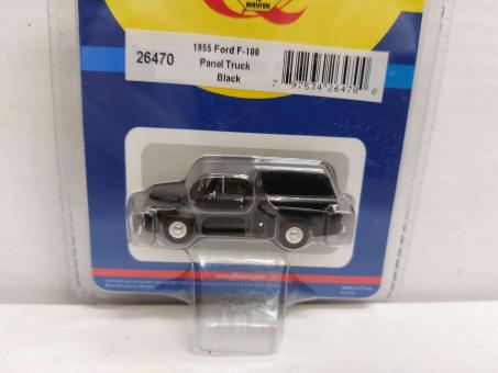 Athearn Van Ford F-100 1955 Panel Truck black 26470 