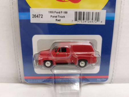 Athearn Van Ford F-100 1955 Panel Truck red 26472 