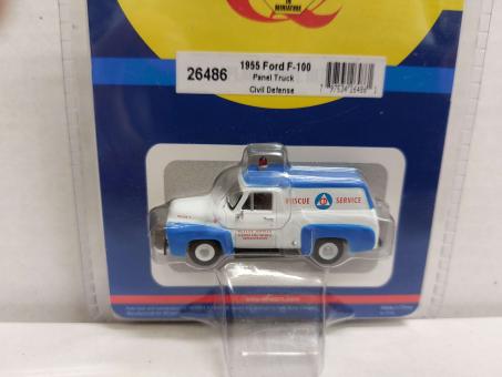 Athearn Van Ford F-100 1955 Panel Truck Civil Defense 