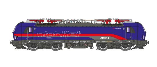 Jägerndorfer H0  E-Lok Vectron ELL/ÖBB Night Jet Ep.VI 
