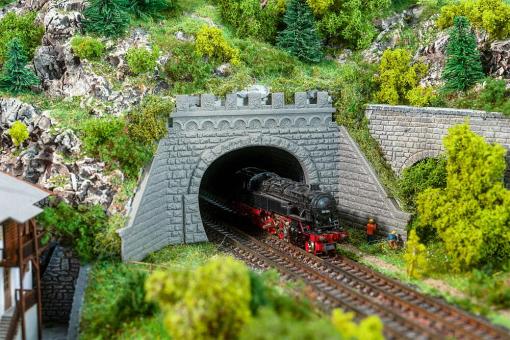 Faller 2 Tunnelportale, 2-gleisig 272588 