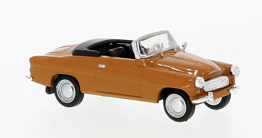 Brekina PKW Skoda Felicia orange 1959 