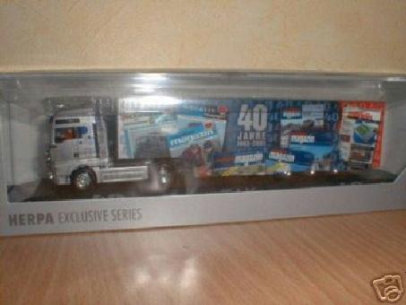 Herpa LKW MAN TG-A XXL Jumbo-KSZ 40 Jahre Märklin Magaz 