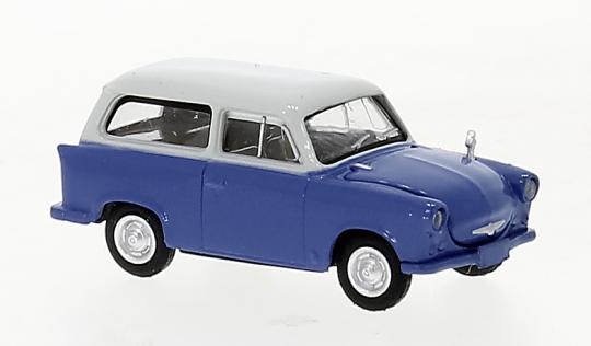 Brekina PKW Trabant P50 Kombi zweifarbig 