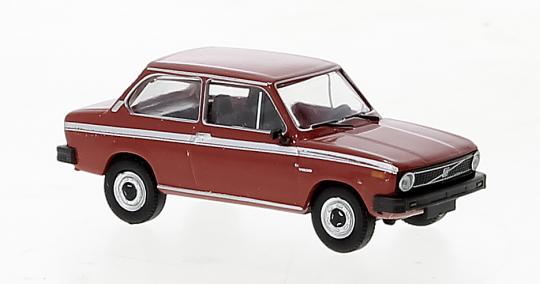 Brekina PKW Volvo 66 marathonrot 1972 