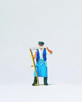 Preiser Bauer mit Sense 